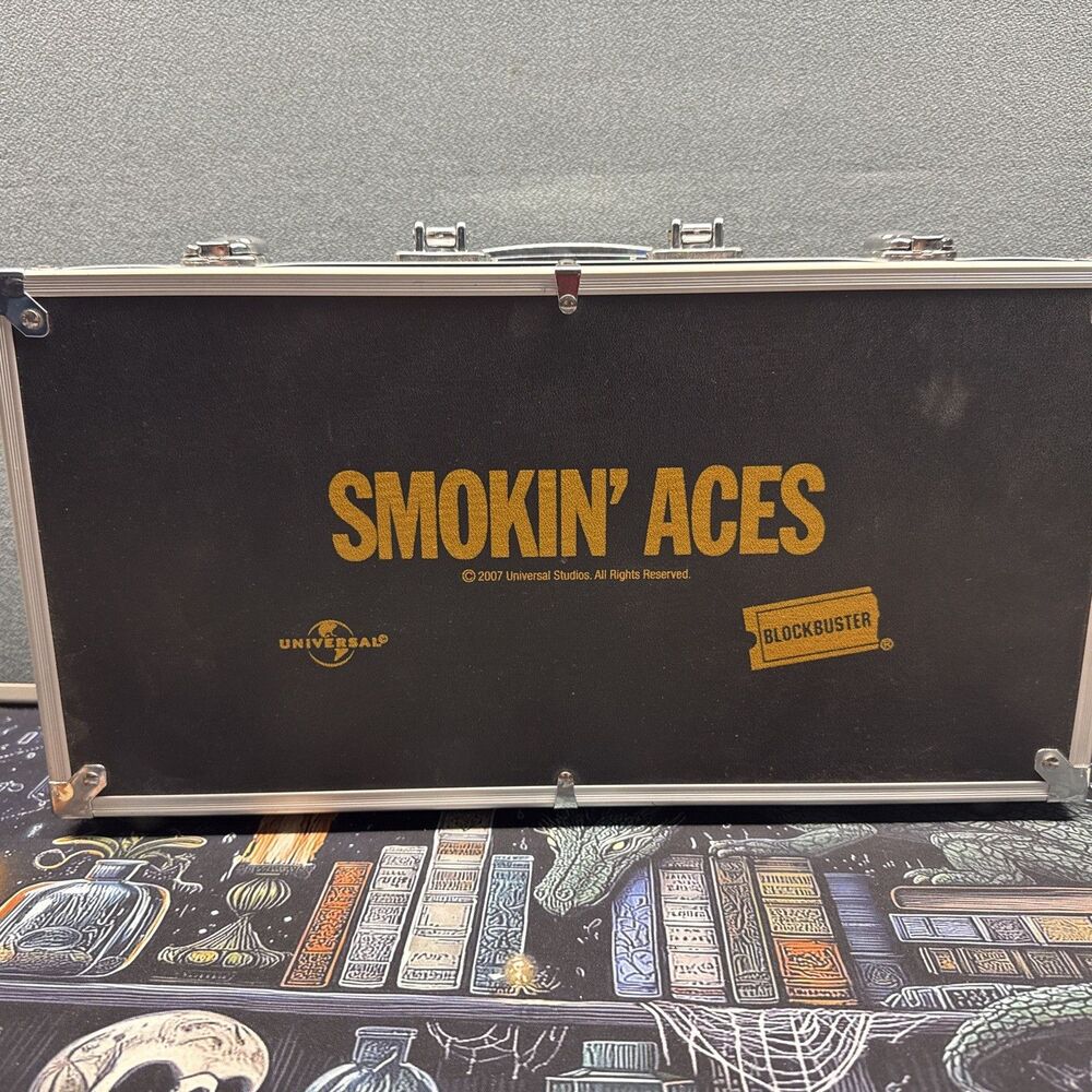 Blockbuster Universal Smokin Aces Promotional Poker Set